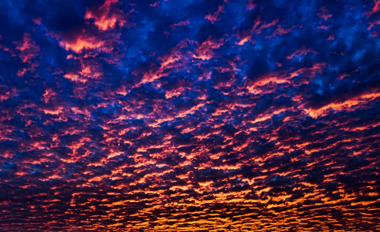 Australian morning sky
/ © Photo: Georg Berg