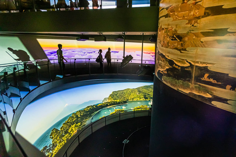 The museum of the sacred Mount Fuji in Kakegawa, Japan. The virtual ascent of Japan's highest mountain is possible all year round at the Mount Fuji Heritage Centre / © Photo: Georg Berg