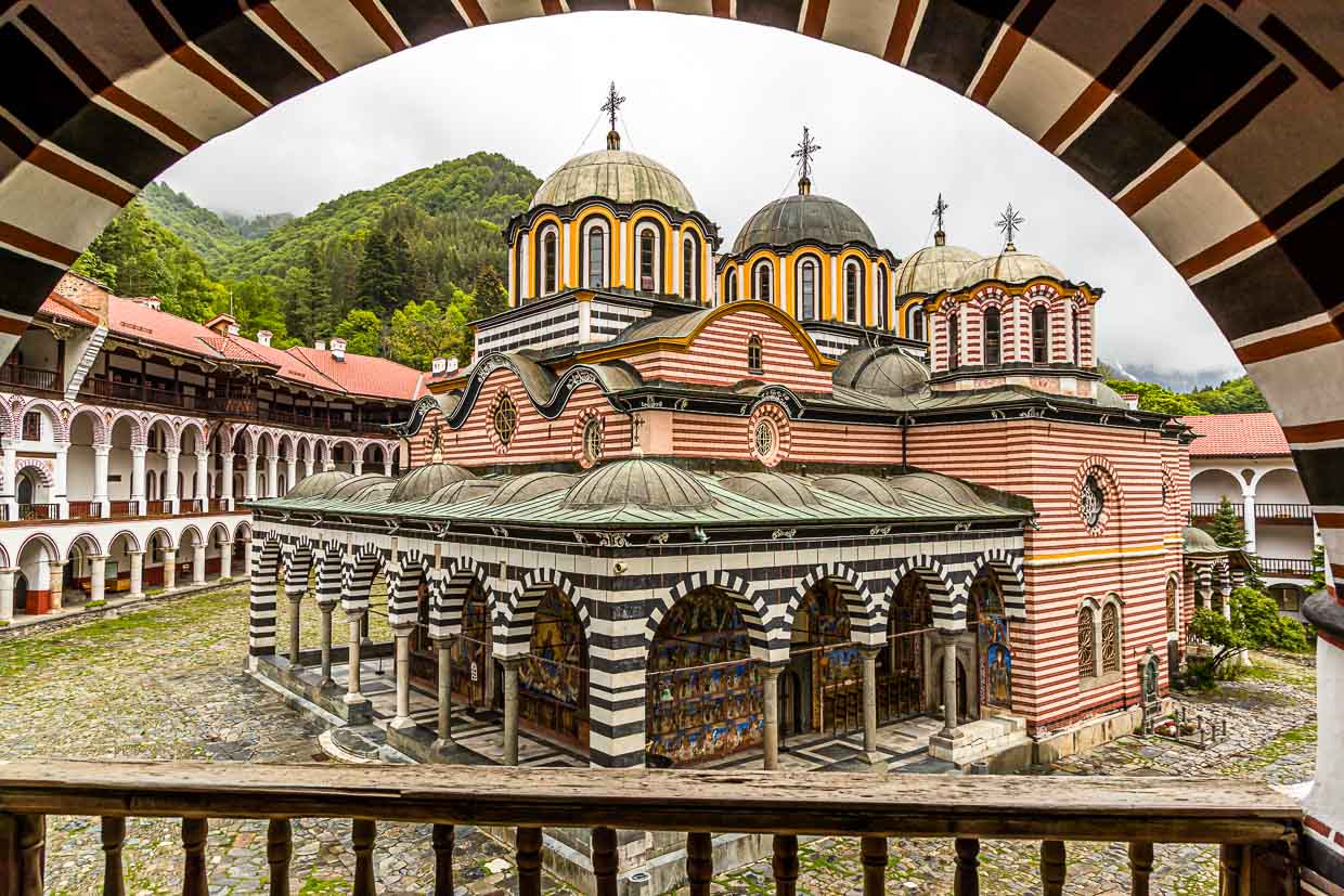 The Monastery of St. Ivan of Rila, better known as the Rila Monastery (Bulgarian: Рилски манастир, Rilski manastir), is the largest and most famous Orthodox monastery in Bulgaria and is a UNESCO World Heritage Site. / © Photo: Georg Berg